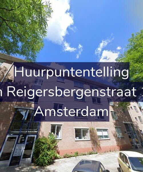 Foto gevel Huurpuntentelling voor Van Reigersbergenstraat 162, Amsterdam