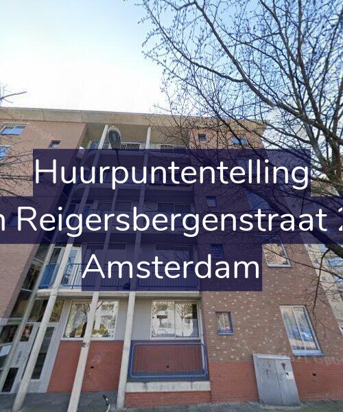 Foto gevel Huurpuntentelling voor Van Reigersbergenstraat 254, Amsterdam