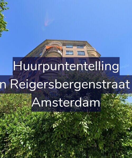 Foto gevel Huurpuntentelling voor Van Reigersbergenstraat 68, Amsterdam