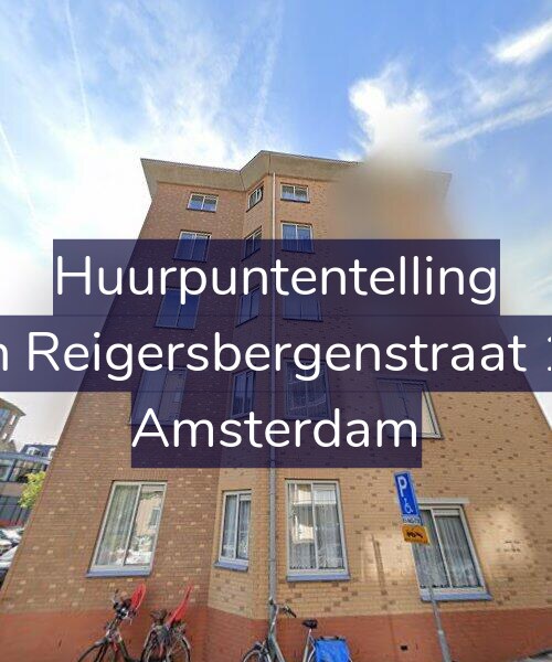 Foto gevel Huurpuntentelling voor Van Reigersbergenstraat 100, Amsterdam