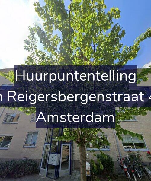 Foto gevel Huurpuntentelling voor Van Reigersbergenstraat 452, Amsterdam