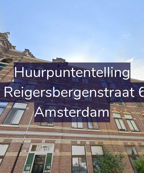 Foto gevel Huurpuntentelling voor Van Reigersbergenstraat 67-3, Amsterdam