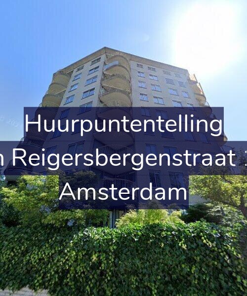 Foto gevel Huurpuntentelling voor Van Reigersbergenstraat 188, Amsterdam