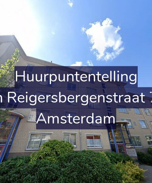 Foto gevel Huurpuntentelling voor Van Reigersbergenstraat 710, Amsterdam
