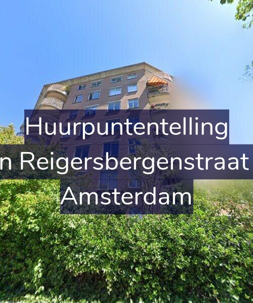 Foto gevel Huurpuntentelling voor Van Reigersbergenstraat 50, Amsterdam