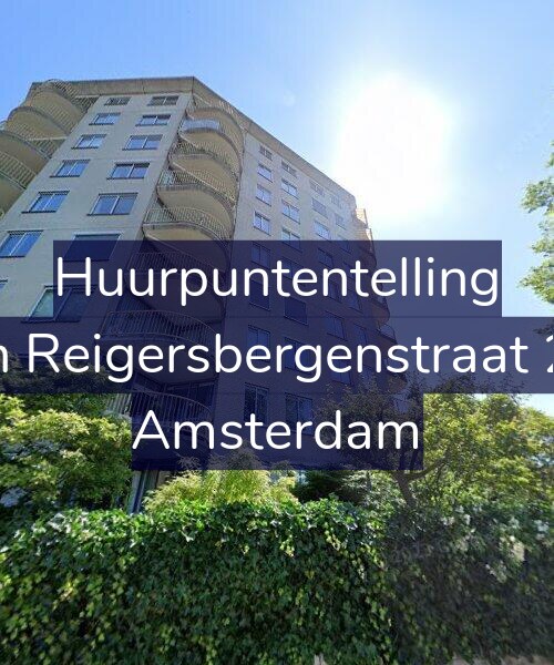 Foto gevel Huurpuntentelling voor Van Reigersbergenstraat 214, Amsterdam