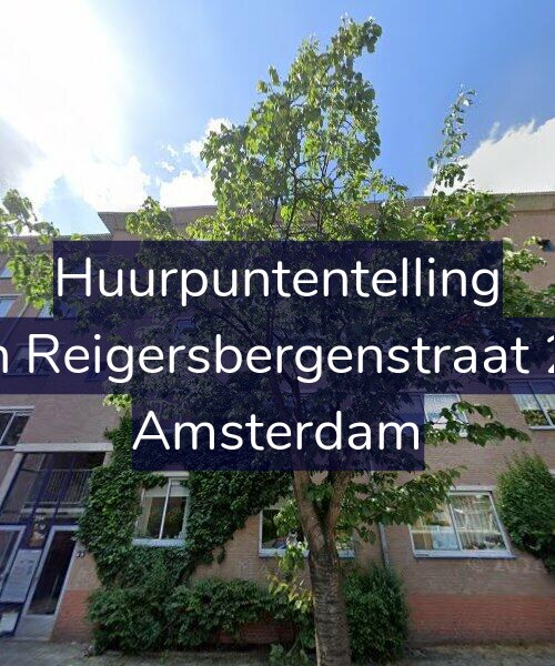 Foto gevel Huurpuntentelling voor Van Reigersbergenstraat 286, Amsterdam