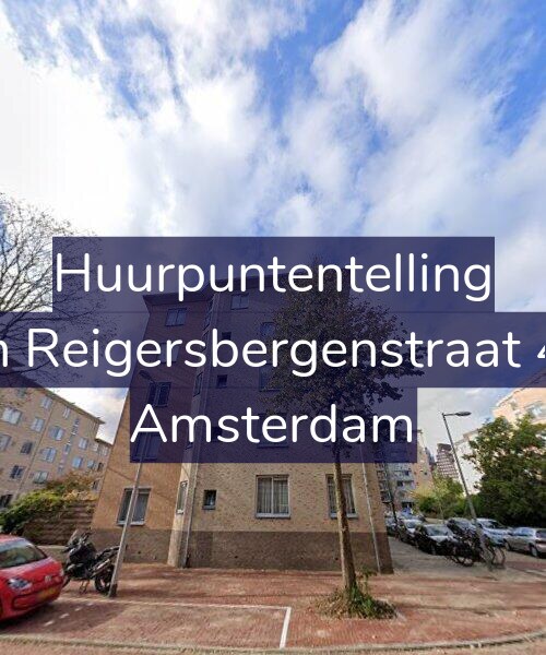 Foto gevel Huurpuntentelling voor Van Reigersbergenstraat 418, Amsterdam