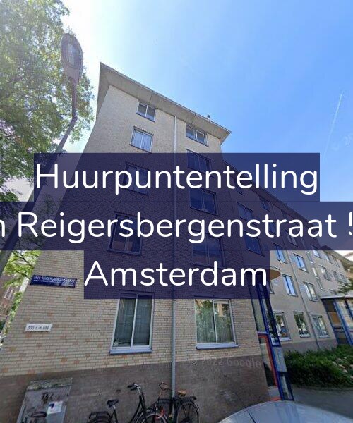 Foto gevel Huurpuntentelling voor Van Reigersbergenstraat 558, Amsterdam
