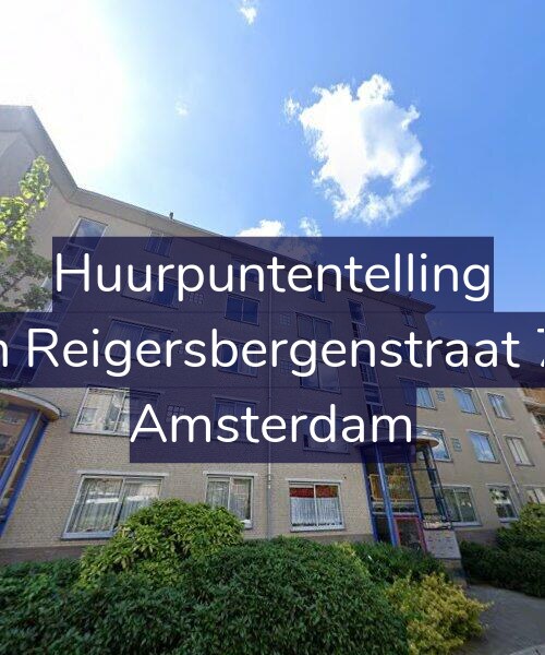 Foto gevel Huurpuntentelling voor Van Reigersbergenstraat 712, Amsterdam