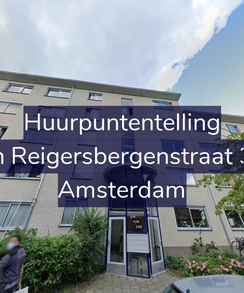 Foto gevel Huurpuntentelling voor Van Reigersbergenstraat 380, Amsterdam