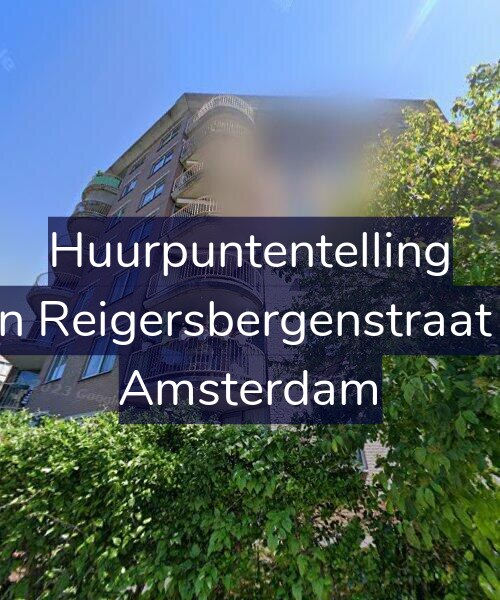Foto gevel Huurpuntentelling voor Van Reigersbergenstraat 28, Amsterdam