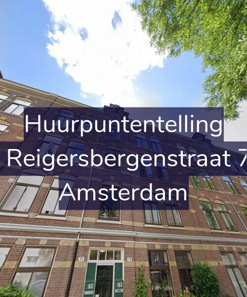 Foto gevel Huurpuntentelling voor Van Reigersbergenstraat 71-3, Amsterdam