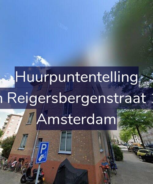 Foto gevel Huurpuntentelling voor Van Reigersbergenstraat 172, Amsterdam