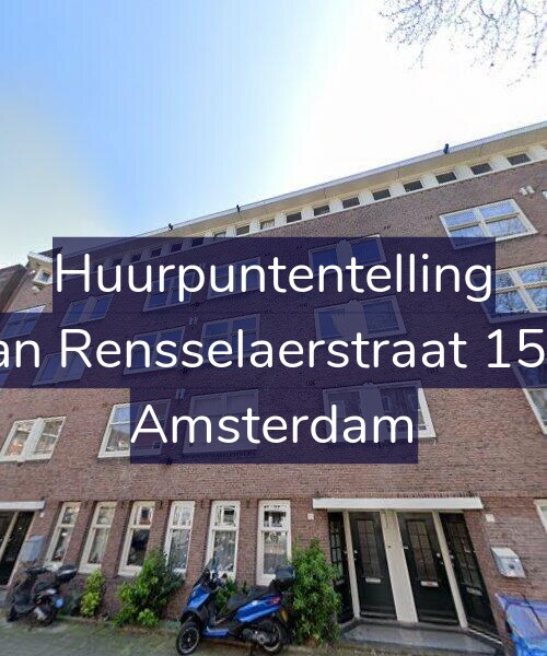 Foto gevel Huurpuntentelling voor Van Rensselaerstraat 15-1, Amsterdam