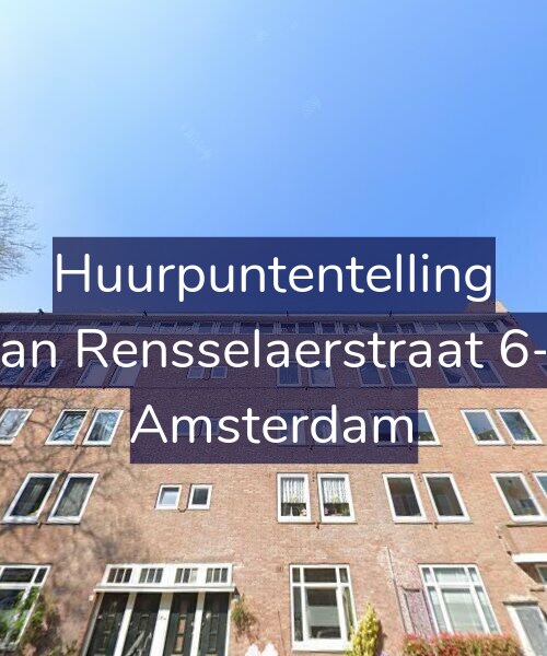 Foto gevel Huurpuntentelling voor Van Rensselaerstraat 6-3, Amsterdam