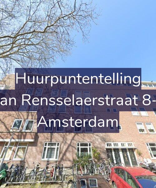 Foto gevel Huurpuntentelling voor Van Rensselaerstraat 8-1, Amsterdam