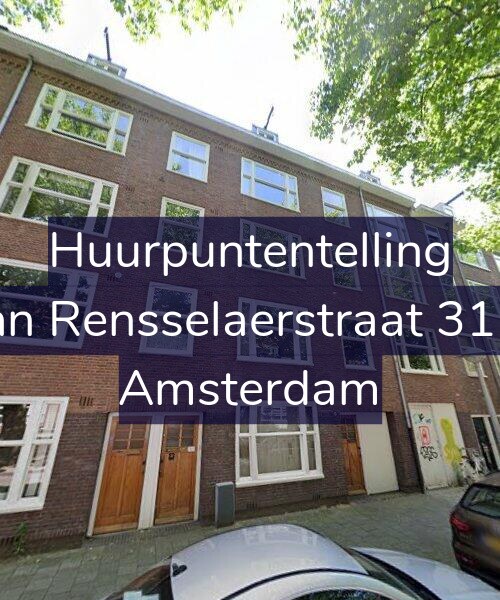 Foto gevel Huurpuntentelling voor Van Rensselaerstraat 31-H, Amsterdam