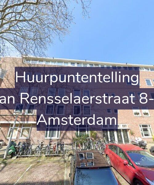Foto gevel Huurpuntentelling voor Van Rensselaerstraat 8-H, Amsterdam