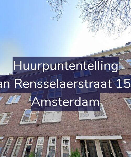 Foto gevel Huurpuntentelling voor Van Rensselaerstraat 15-2, Amsterdam