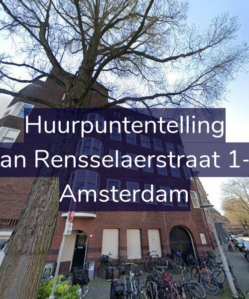 Foto gevel Huurpuntentelling voor Van Rensselaerstraat 1-1, Amsterdam