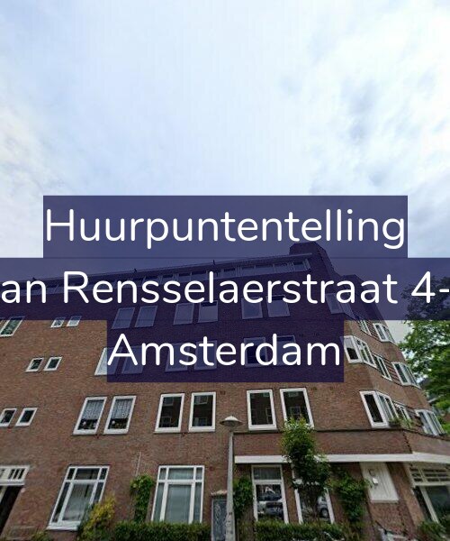 Foto gevel Huurpuntentelling voor Van Rensselaerstraat 4-3, Amsterdam