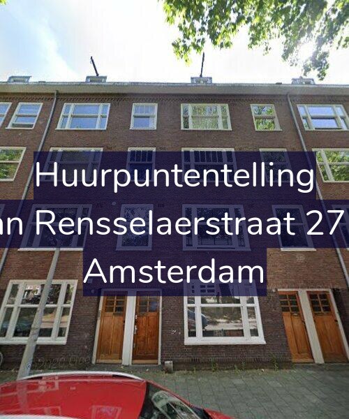 Foto gevel Huurpuntentelling voor Van Rensselaerstraat 27-H, Amsterdam