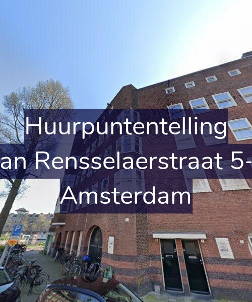 Foto gevel Huurpuntentelling voor Van Rensselaerstraat 5-1, Amsterdam