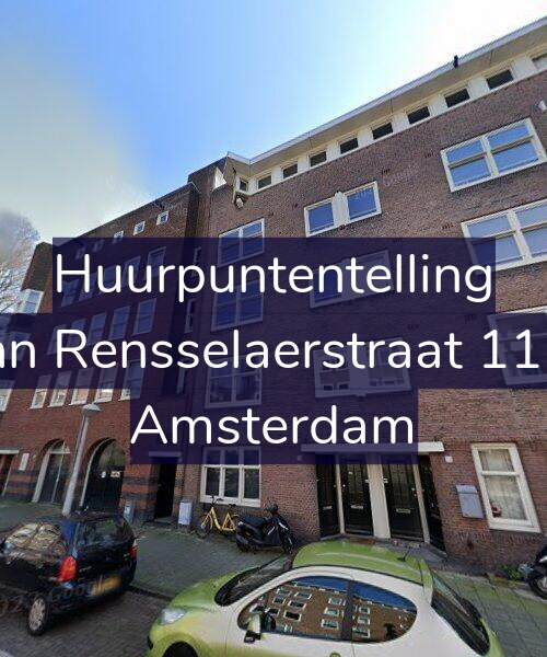 Foto gevel Huurpuntentelling voor Van Rensselaerstraat 11-H, Amsterdam
