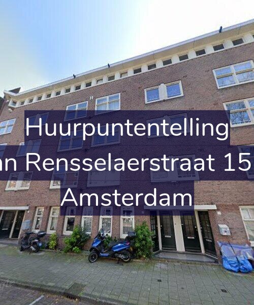 Foto gevel Huurpuntentelling voor Van Rensselaerstraat 15-H, Amsterdam