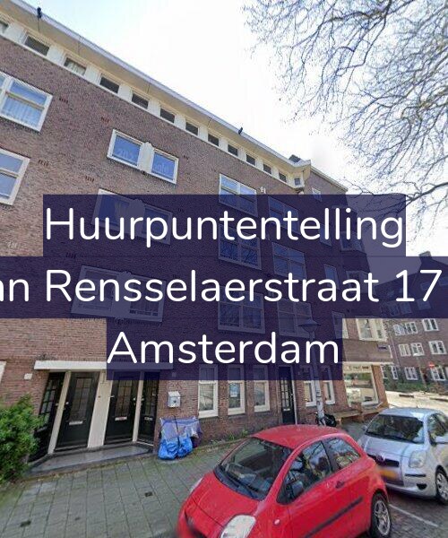Foto gevel Huurpuntentelling voor Van Rensselaerstraat 17-H, Amsterdam