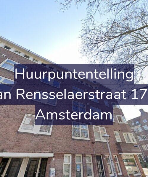 Foto gevel Huurpuntentelling voor Van Rensselaerstraat 17-2, Amsterdam