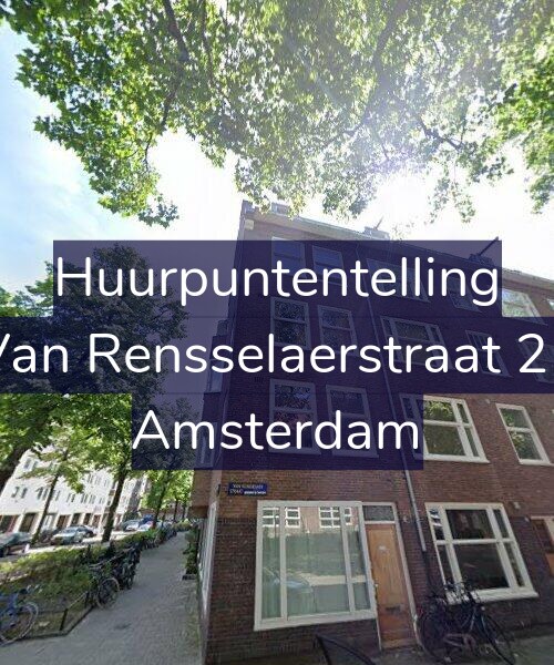 Foto gevel Huurpuntentelling voor Van Rensselaerstraat 25, Amsterdam