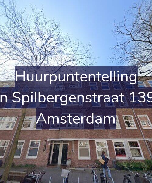 Foto gevel Huurpuntentelling voor Van Spilbergenstraat 139-1, Amsterdam