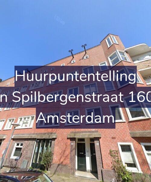 Foto gevel Huurpuntentelling voor Van Spilbergenstraat 160-2, Amsterdam