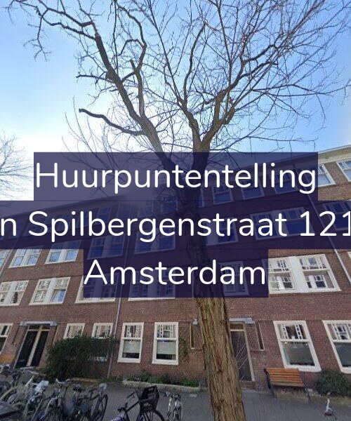 Foto gevel Huurpuntentelling voor Van Spilbergenstraat 121-3, Amsterdam