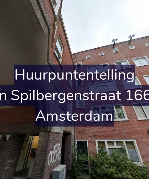 Foto gevel Huurpuntentelling voor Van Spilbergenstraat 166-N, Amsterdam