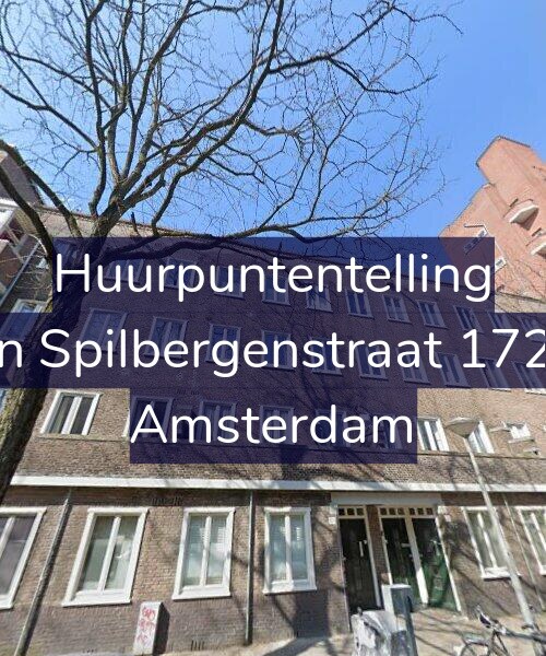 Foto gevel Huurpuntentelling voor Van Spilbergenstraat 172-H, Amsterdam