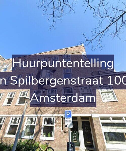 Foto gevel Huurpuntentelling voor Van Spilbergenstraat 100-1, Amsterdam