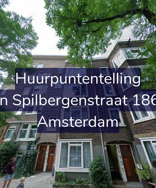 Foto gevel Huurpuntentelling voor Van Spilbergenstraat 186-3, Amsterdam
