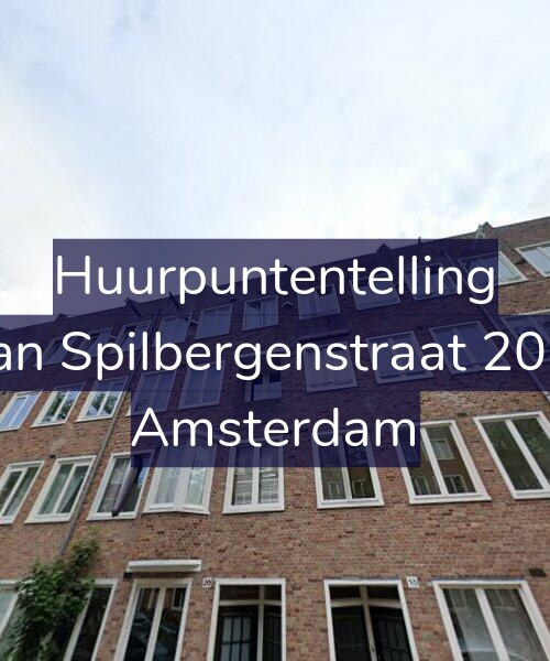 Foto gevel Huurpuntentelling voor Van Spilbergenstraat 20-3, Amsterdam