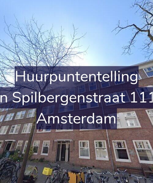 Foto gevel Huurpuntentelling voor Van Spilbergenstraat 111-2, Amsterdam