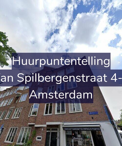 Foto gevel Huurpuntentelling voor Van Spilbergenstraat 4-2, Amsterdam
