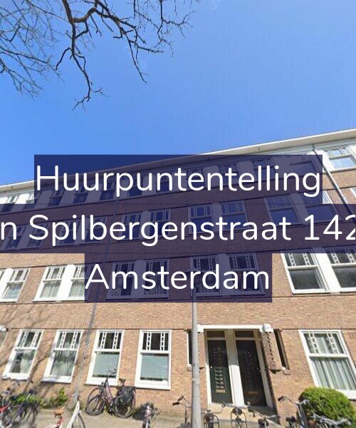 Foto gevel Huurpuntentelling voor Van Spilbergenstraat 142-2, Amsterdam