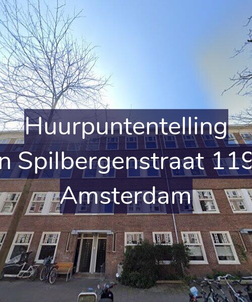 Foto gevel Huurpuntentelling voor Van Spilbergenstraat 119-H, Amsterdam