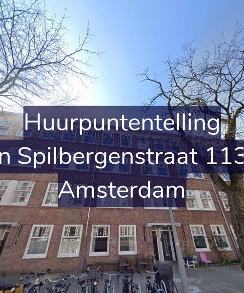 Foto gevel Huurpuntentelling voor Van Spilbergenstraat 113-H, Amsterdam