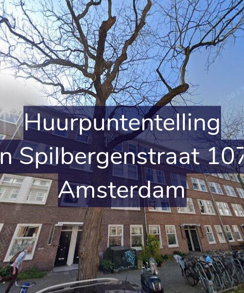 Foto gevel Huurpuntentelling voor Van Spilbergenstraat 107-3, Amsterdam