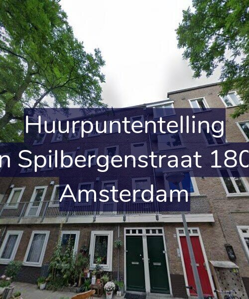 Foto gevel Huurpuntentelling voor Van Spilbergenstraat 180-H, Amsterdam