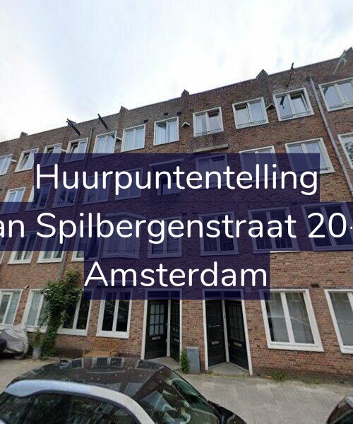 Foto gevel Huurpuntentelling voor Van Spilbergenstraat 20-H, Amsterdam