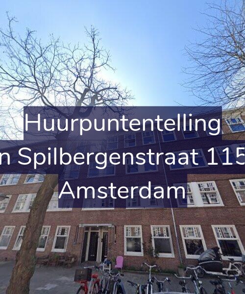 Foto gevel Huurpuntentelling voor Van Spilbergenstraat 115-H, Amsterdam